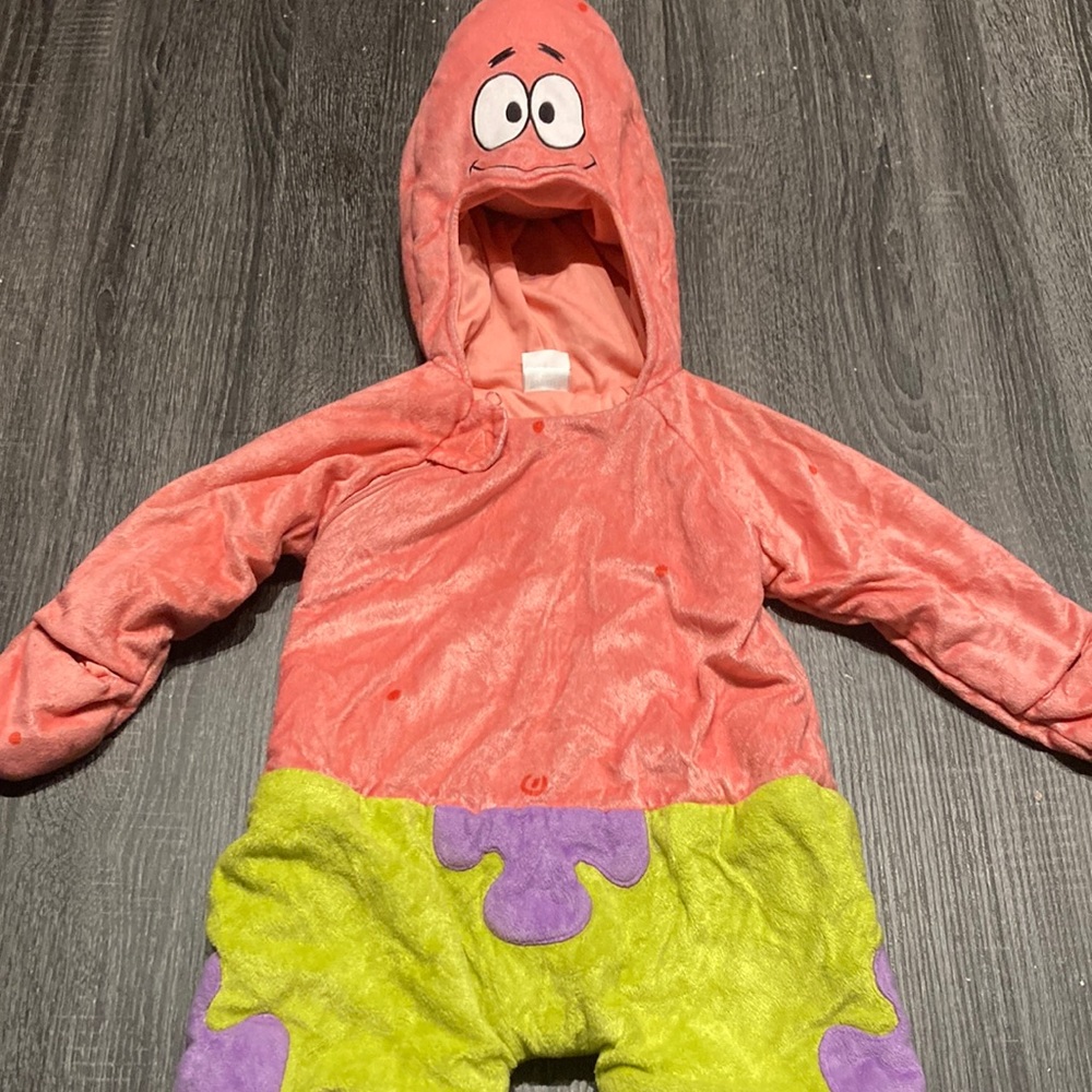 Patrick Halloween 👻 costume size 6-12 months